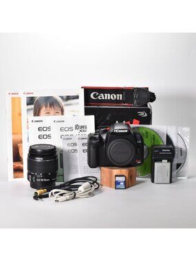 Canon EOS Rebel XSi Digital Camera 12.2MP 18-55mm Lens 15,287 Clicks  16GB SD